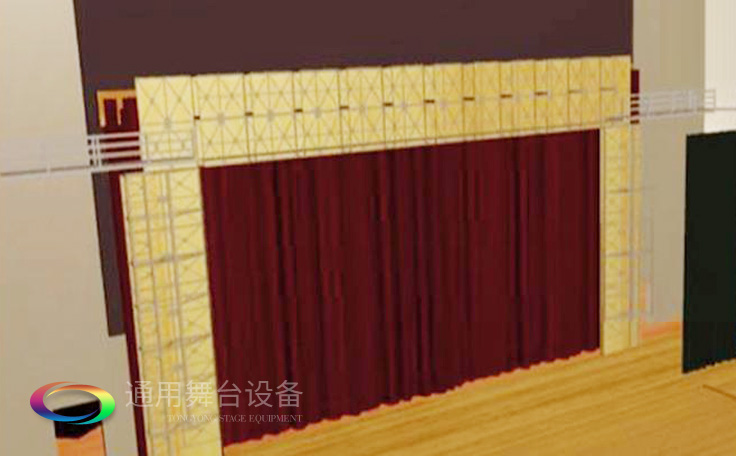 防火隔離幕Safety curtain——舞臺、觀眾廳分隔 阻斷火源及有害煙氣的擴(kuò)散