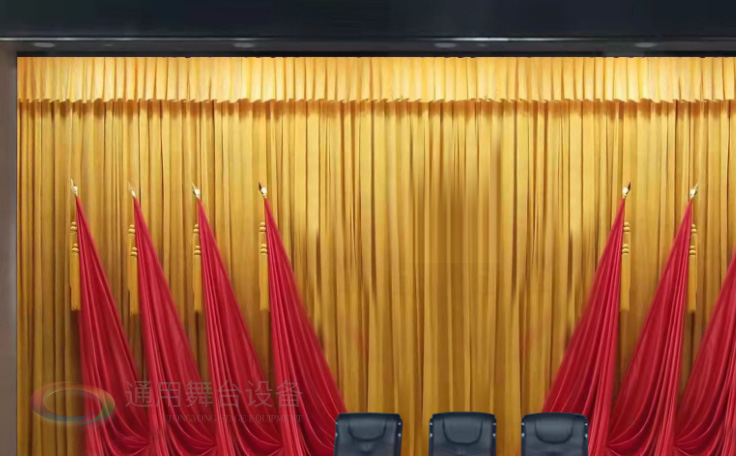 實(shí)德經(jīng)商，信譽(yù)永恒！會(huì)議廳舞臺(tái)幕布 學(xué)校阻燃幕布 機(jī)場演出電動(dòng)舞臺(tái)阻燃幕布批發(fā) 訂做 阻燃處理